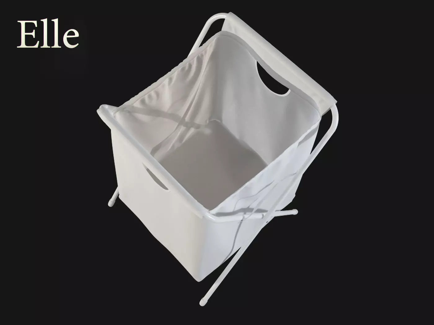 Elle laundry basket 3D model