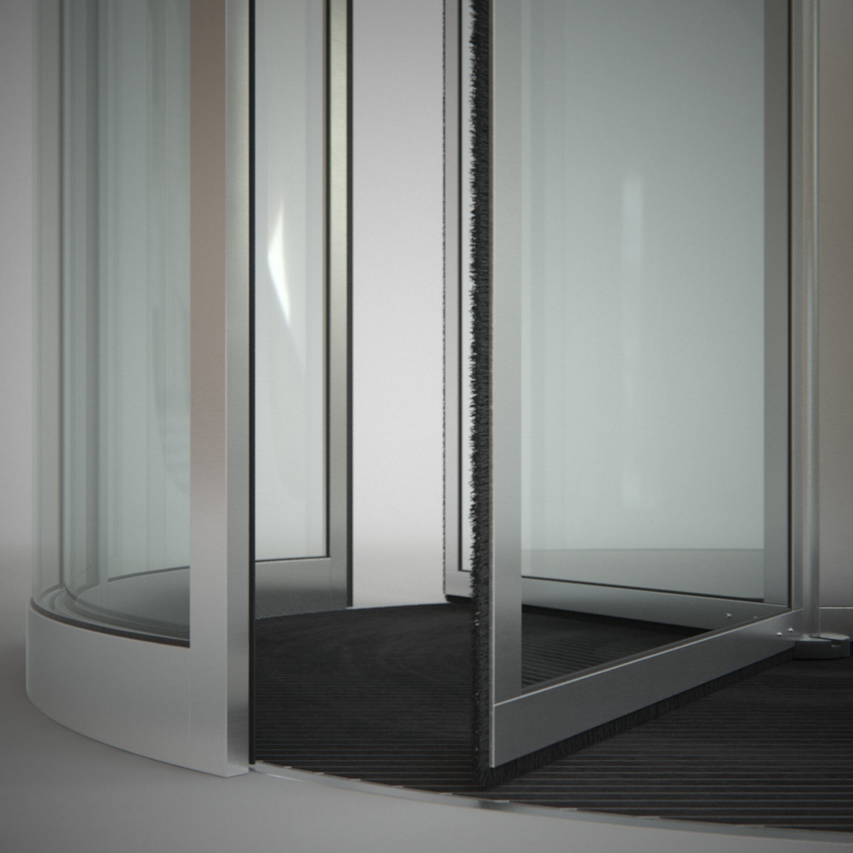 Revolving Door 250cm 3D model_3