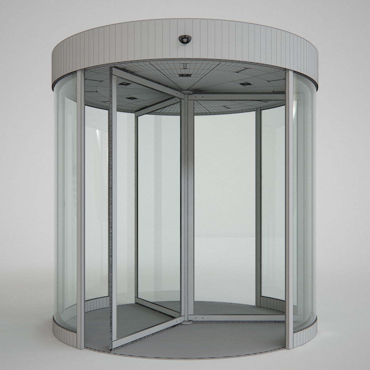 Revolving Door 250cm 3D model_8