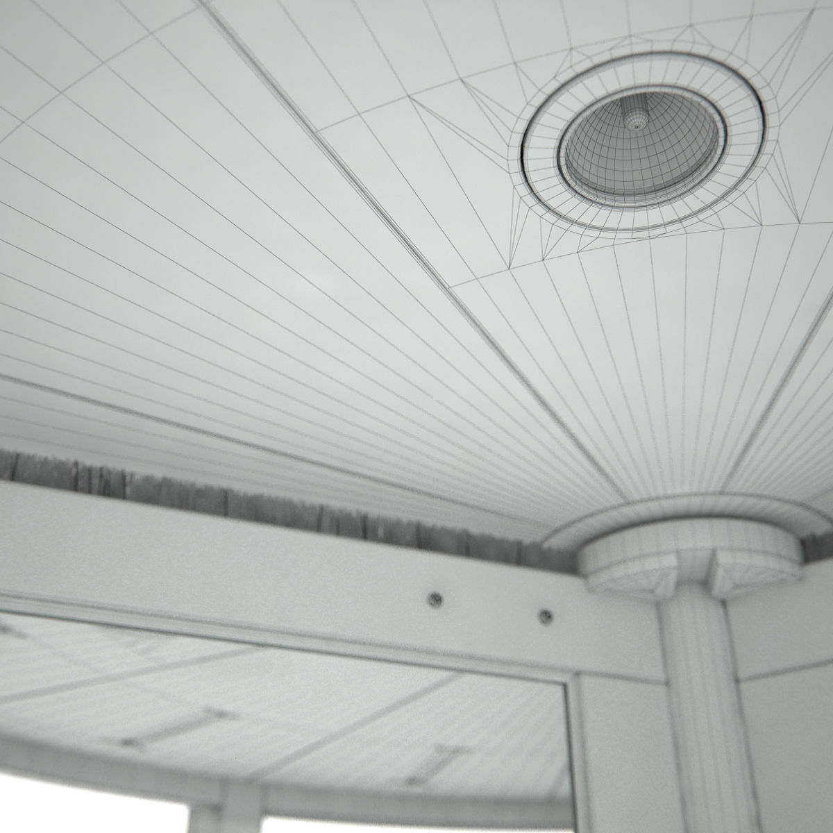 Revolving Door 250cm 3D model_13