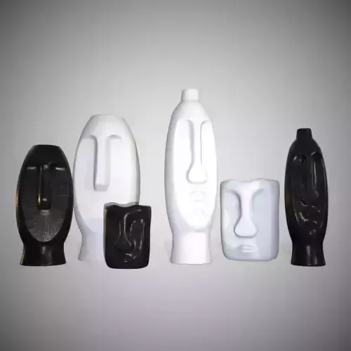 Vases in The Form of Idols