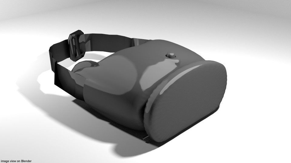 VR Headset - Type 1 3D model