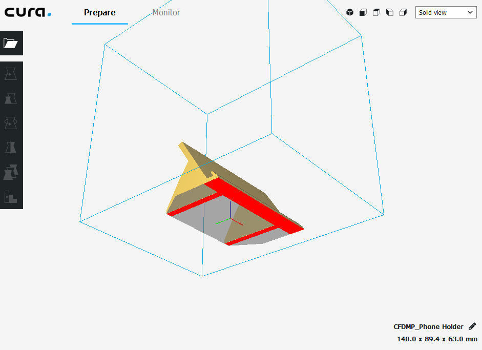 Phone Holder 3D print model_2