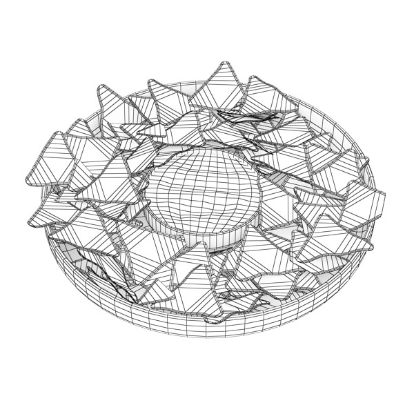 Nacho Bowl 3D model_8
