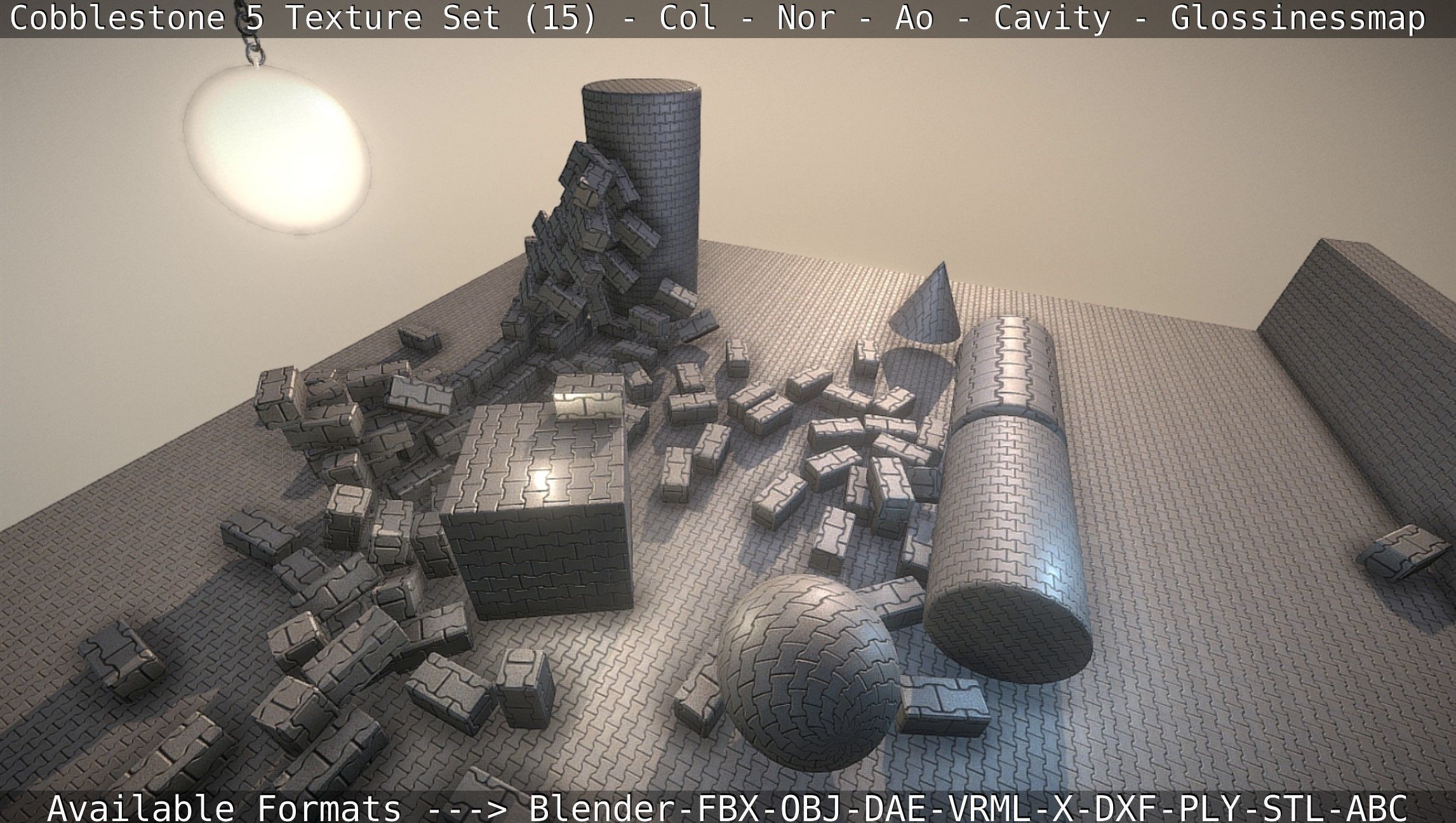 Cobblestone 5 - Texture Set 15 Texture_97