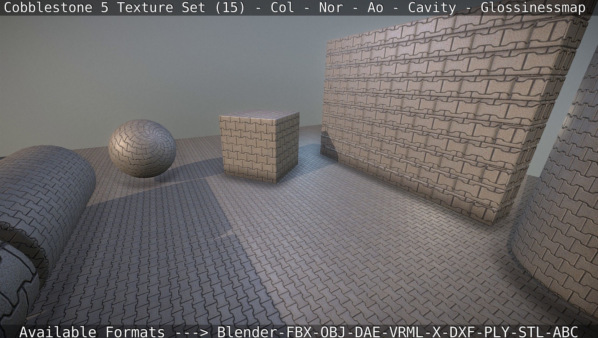 Cobblestone 5 - Texture Set 15 Texture_53