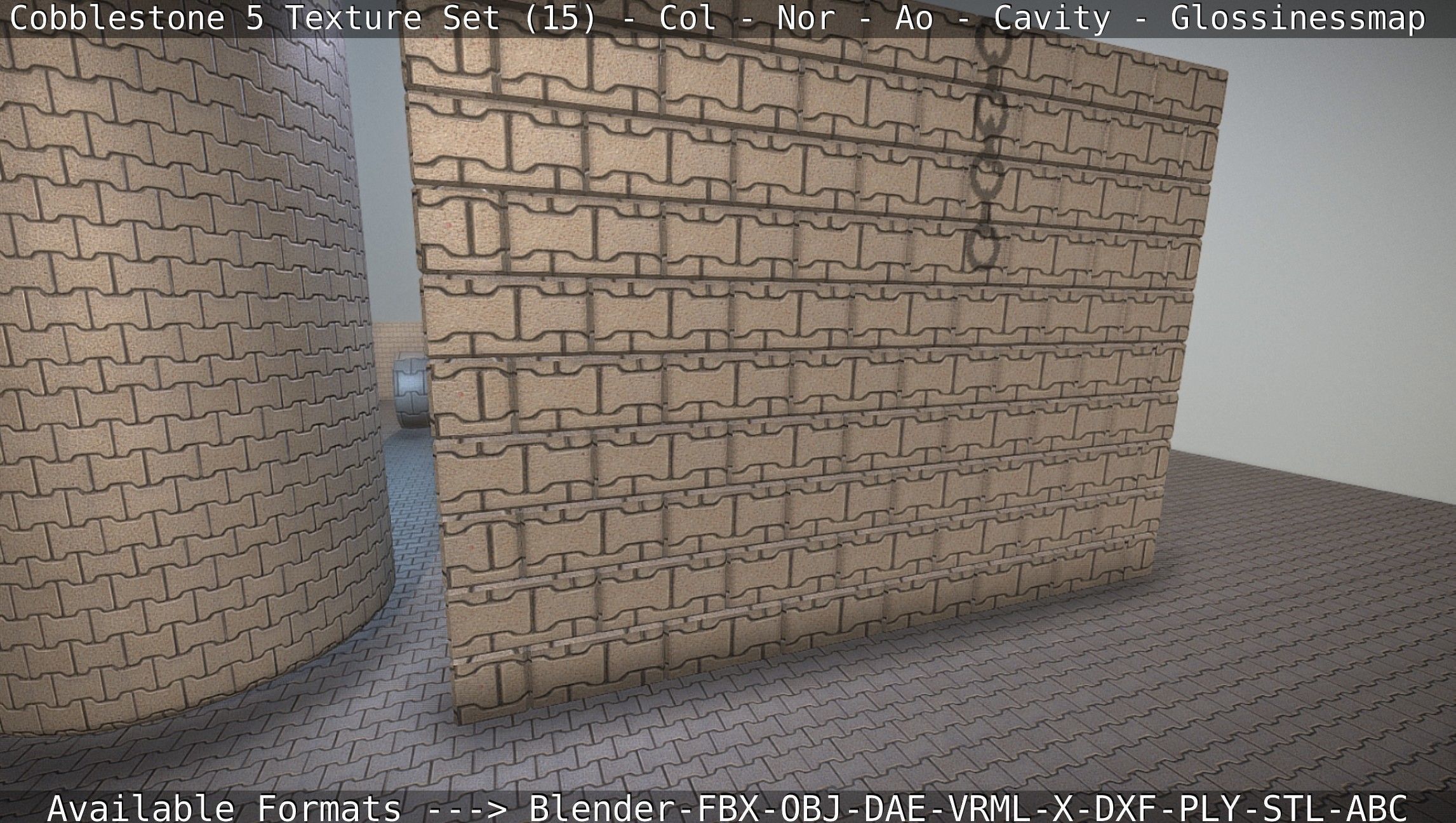 Cobblestone 5 - Texture Set 15 Texture_24