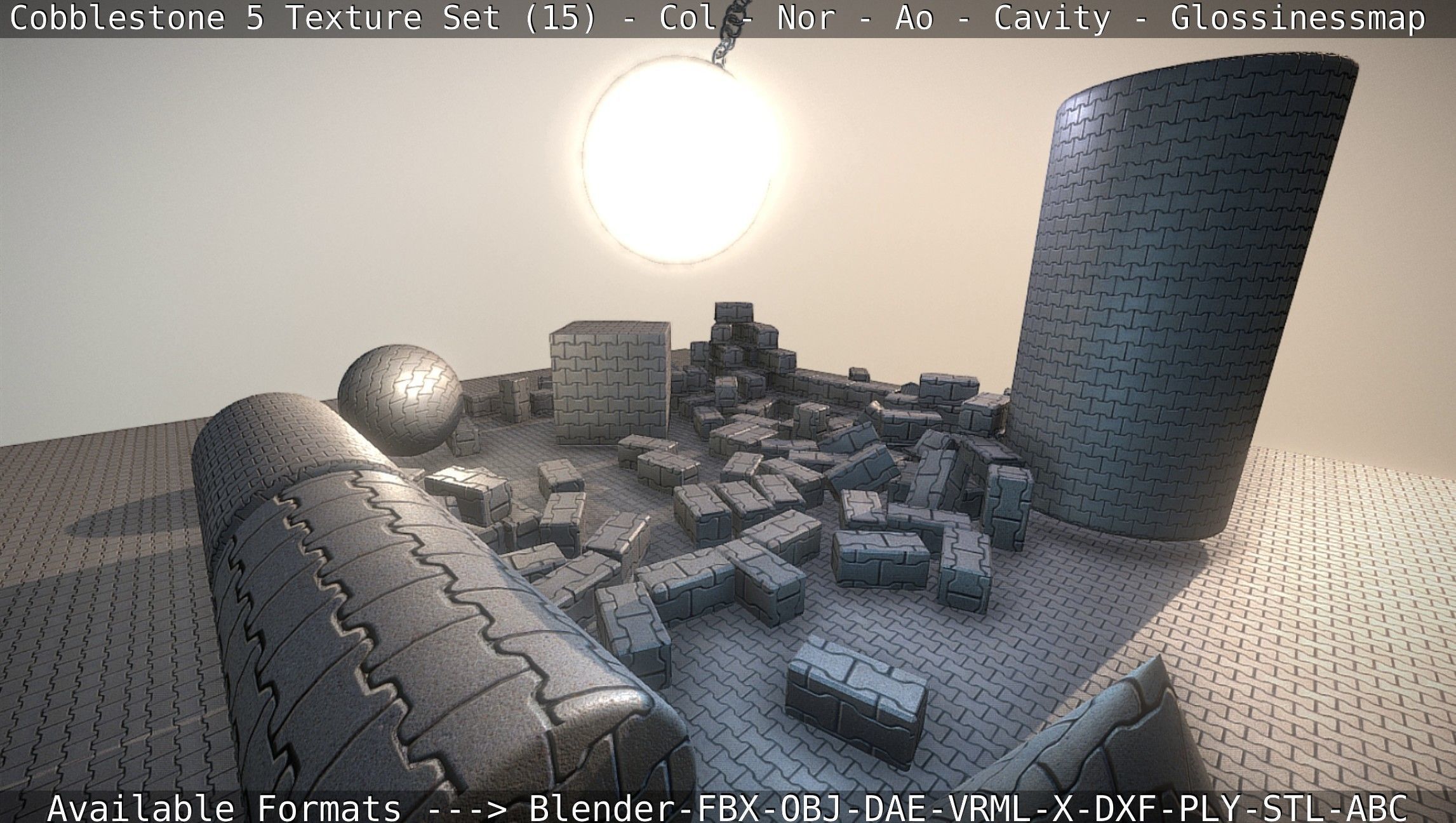 Cobblestone 5 - Texture Set 15 Texture_14