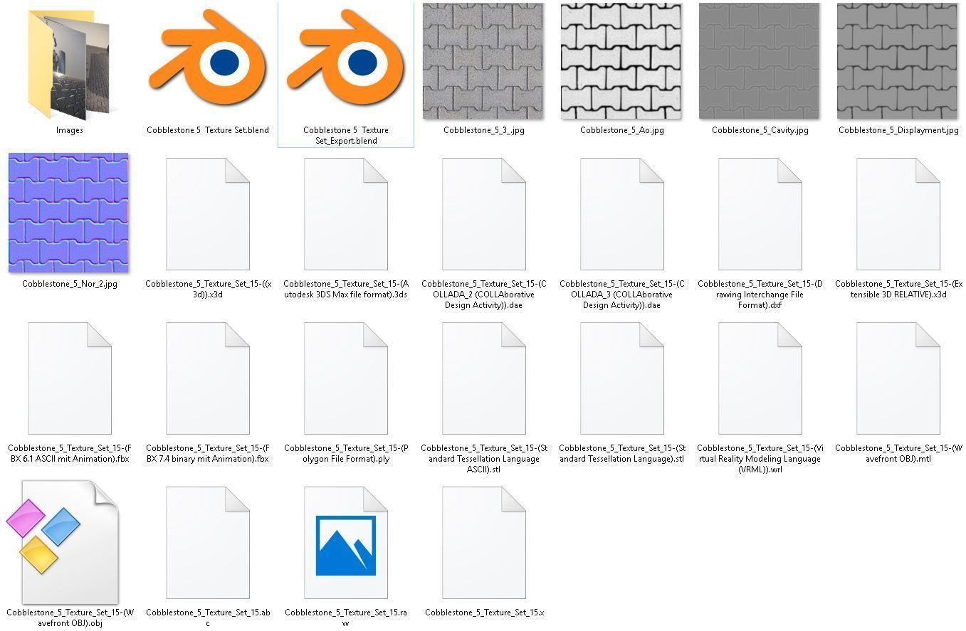 Cobblestone 5 - Texture Set 15 Texture_7