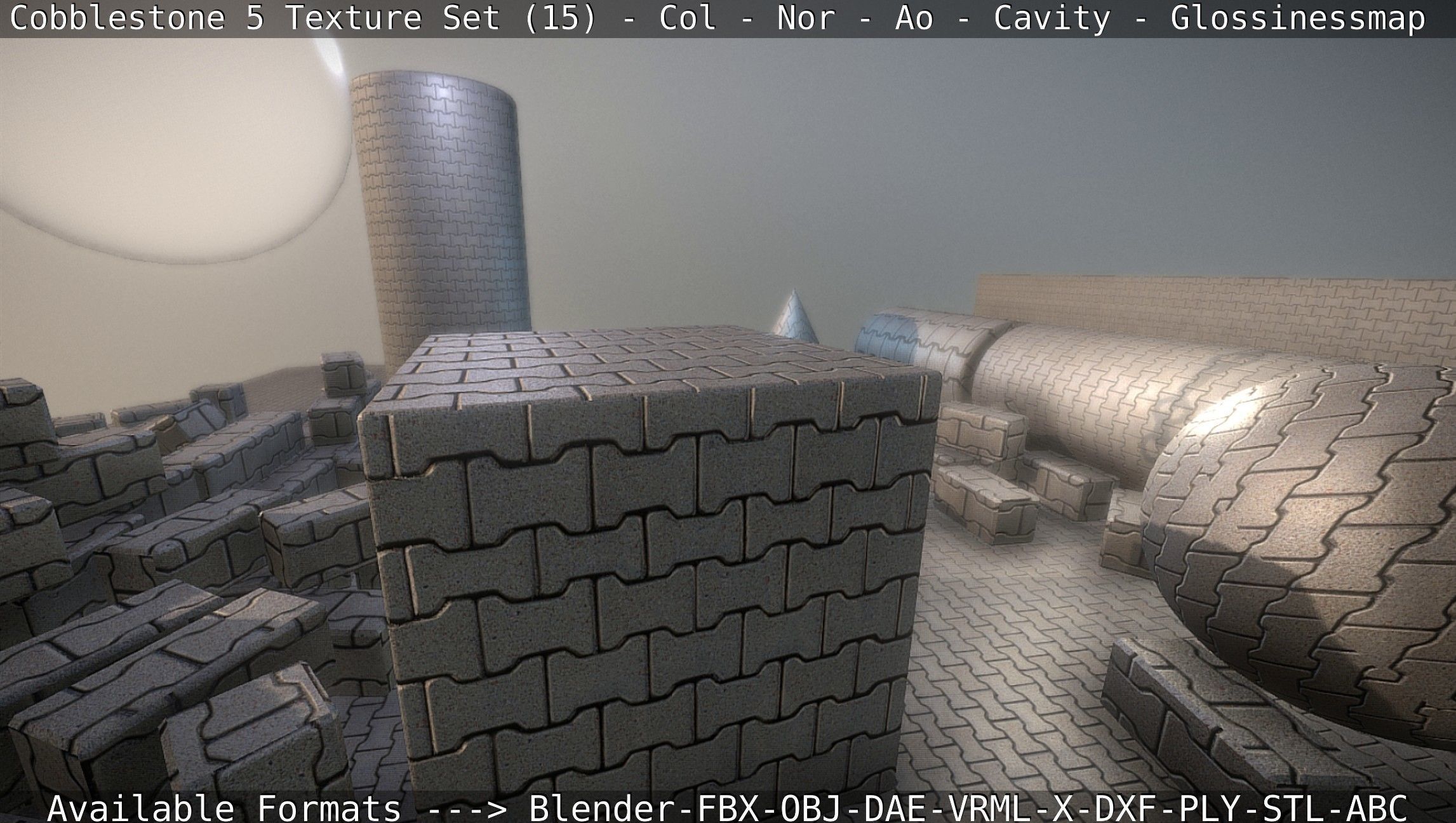 Cobblestone 5 - Texture Set 15 Texture_43