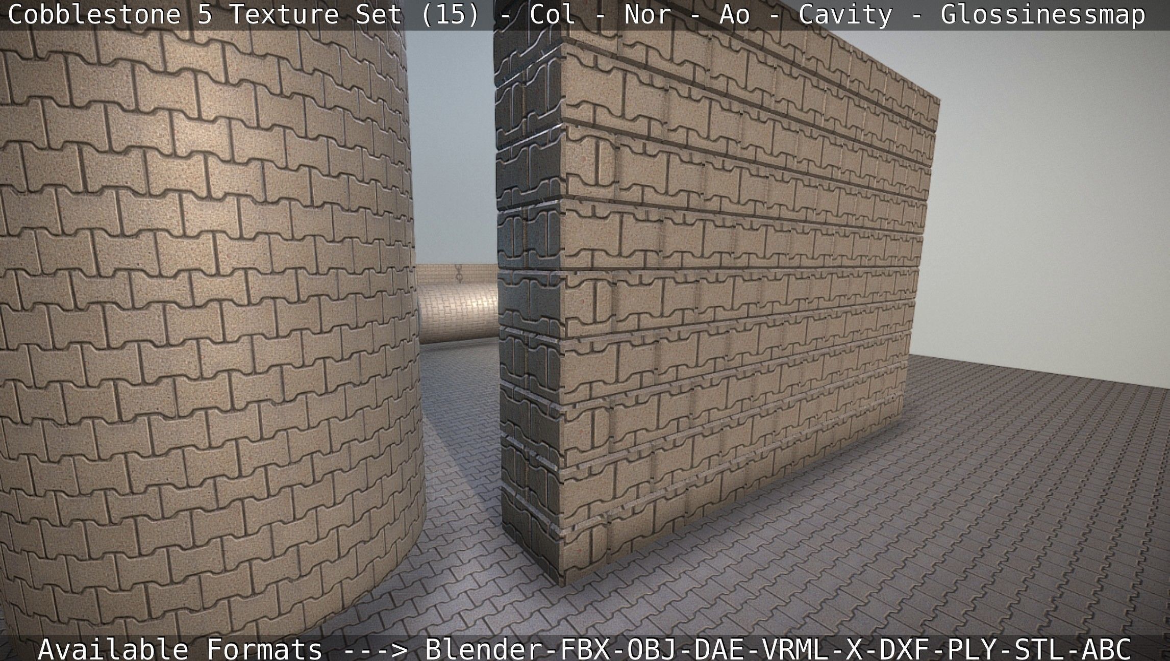 Cobblestone 5 - Texture Set 15 Texture_23