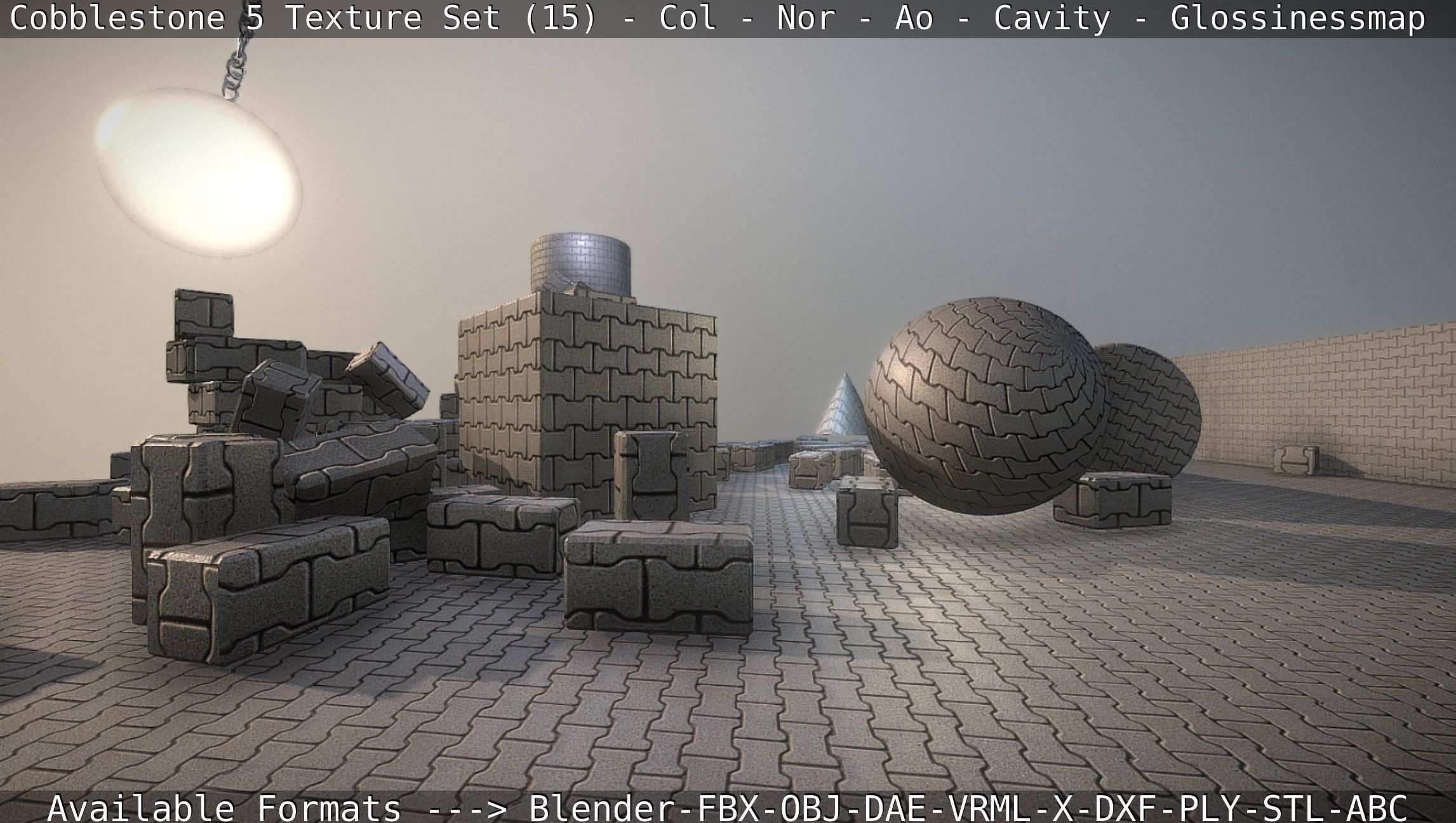 Cobblestone 5 - Texture Set 15 Texture_37