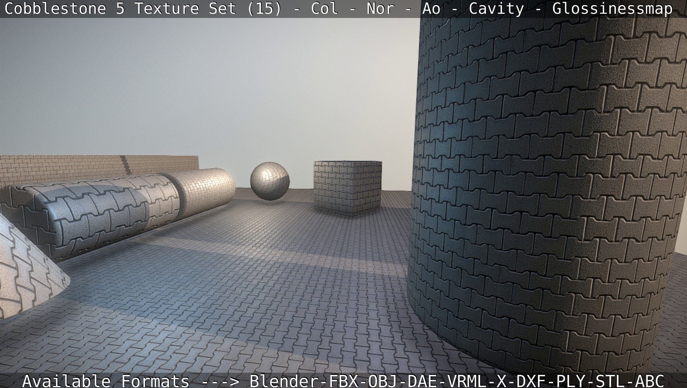 Cobblestone 5 - Texture Set 15 Texture_22