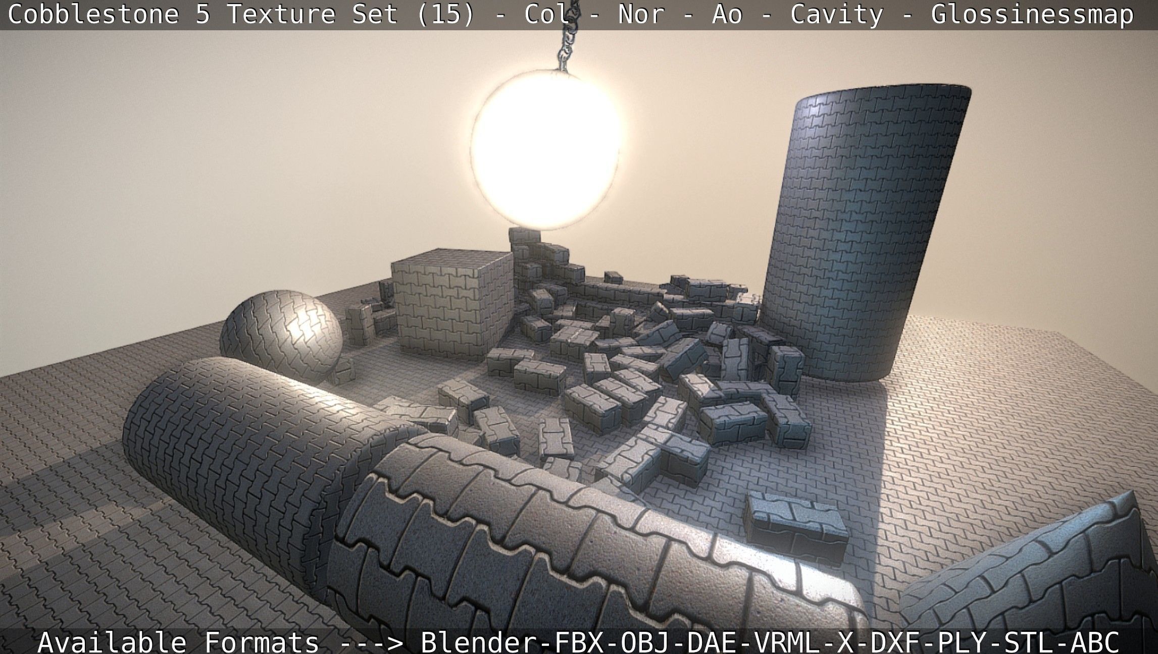 Cobblestone 5 - Texture Set 15 Texture_15