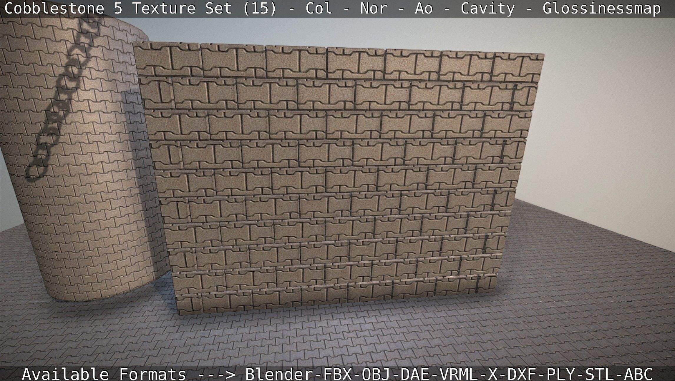 Cobblestone 5 - Texture Set 15 Texture_84