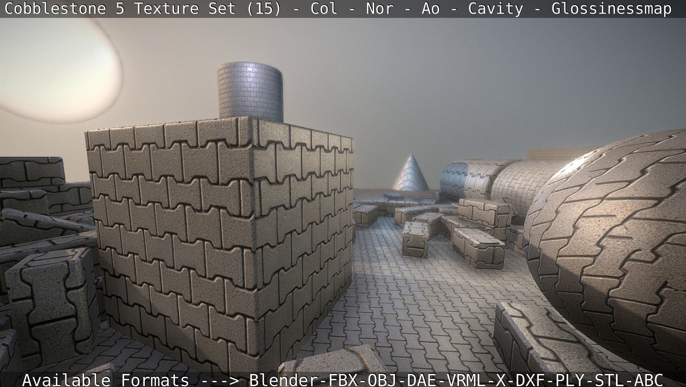 Cobblestone 5 - Texture Set 15 Texture_41