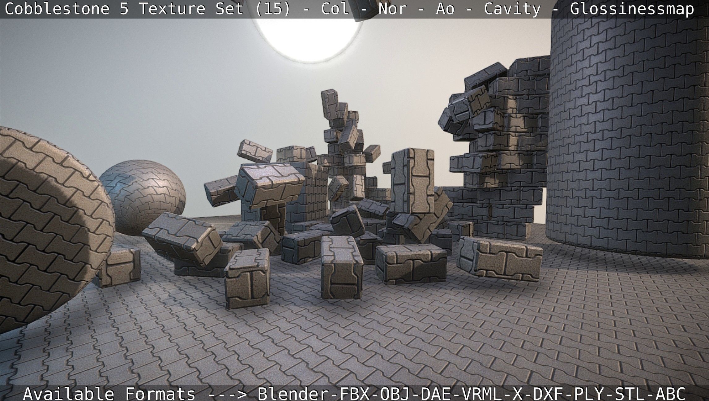 Cobblestone 5 - Texture Set 15 Texture_57