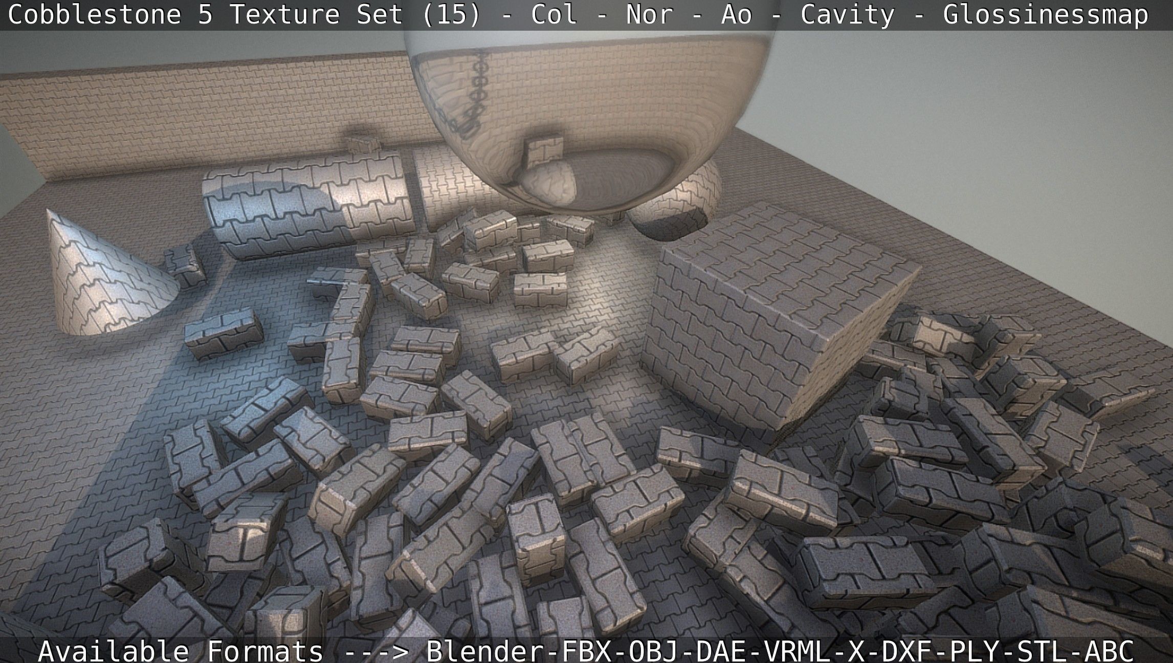 Cobblestone 5 - Texture Set 15 Texture_47