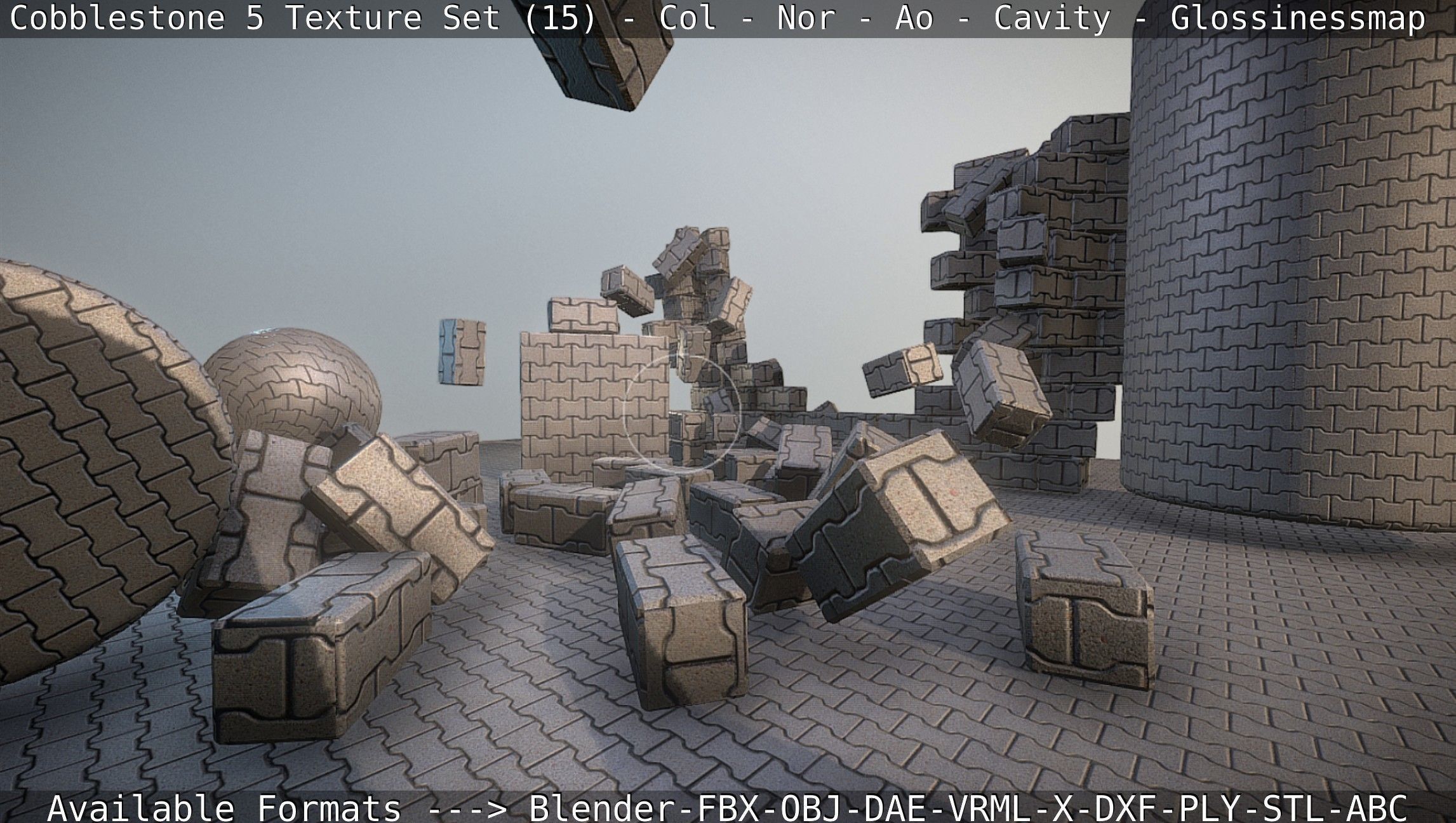 Cobblestone 5 - Texture Set 15 Texture_59