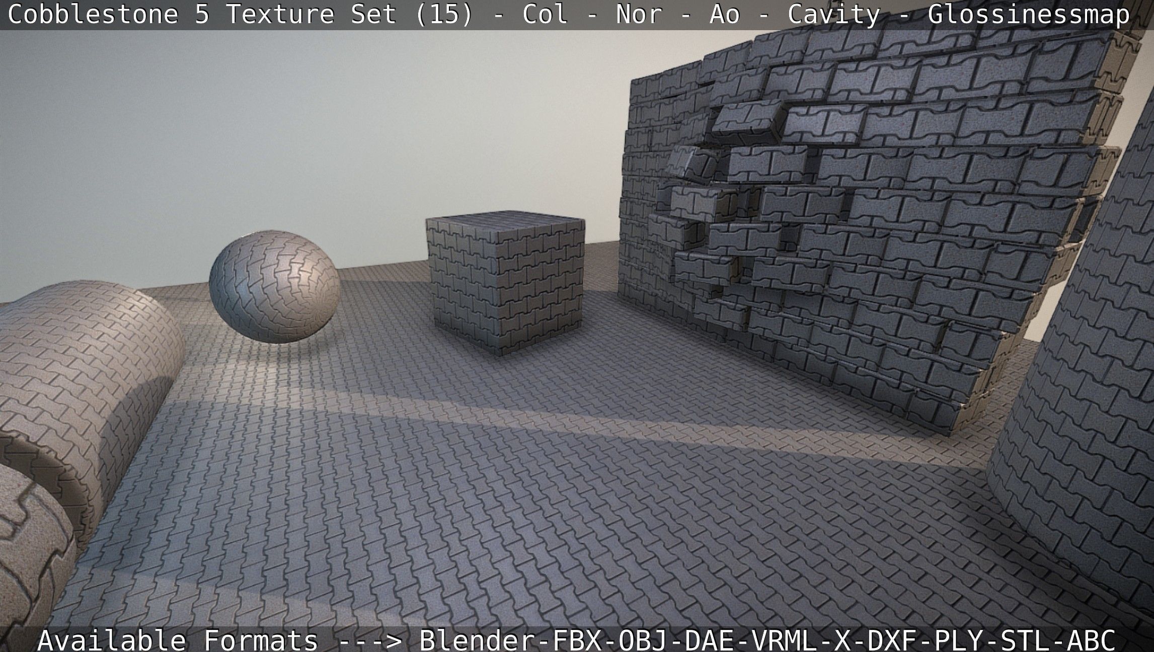 Cobblestone 5 - Texture Set 15 Texture_55