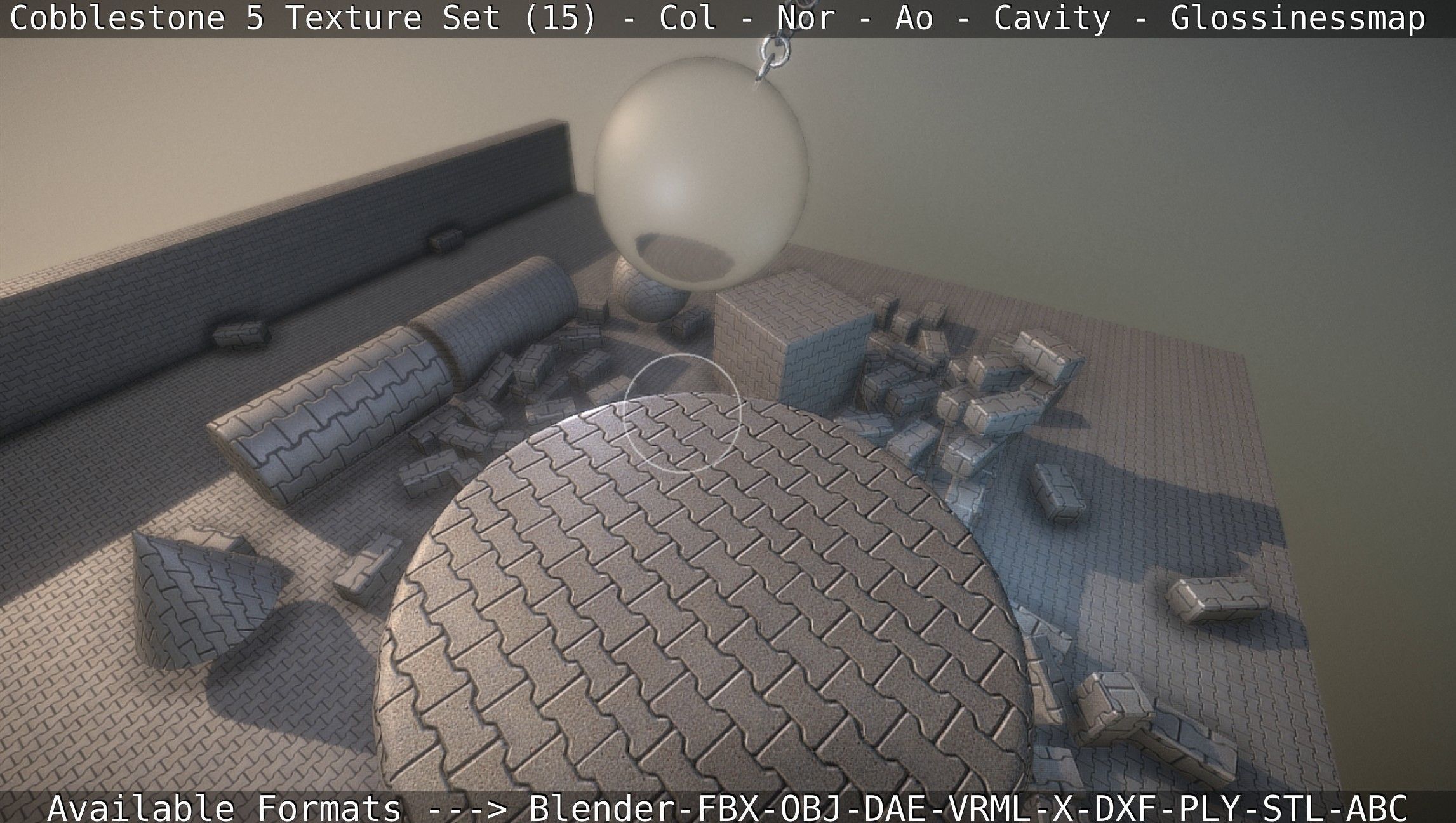 Cobblestone 5 - Texture Set 15 Texture_77