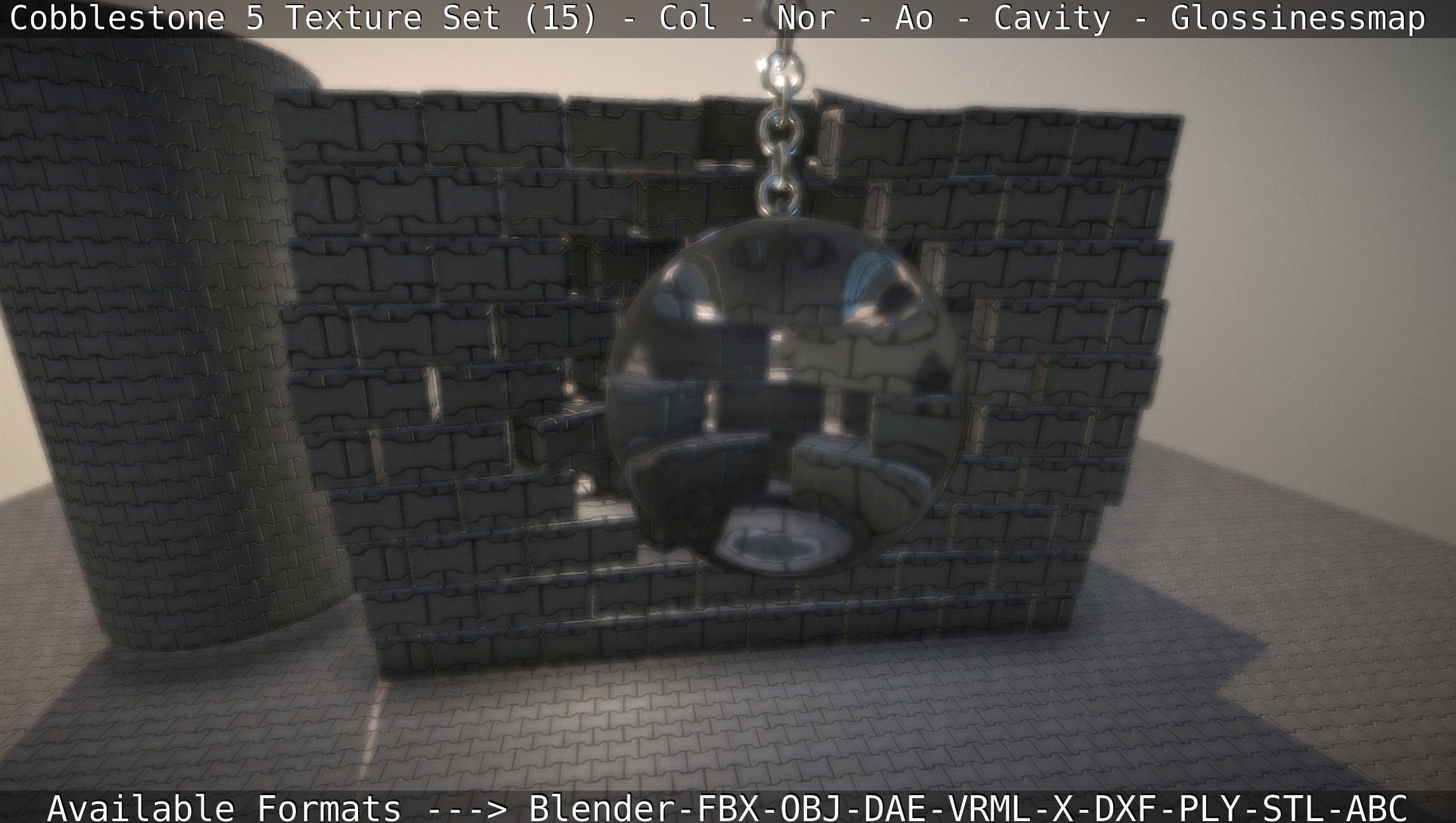 Cobblestone 5 - Texture Set 15 Texture_85