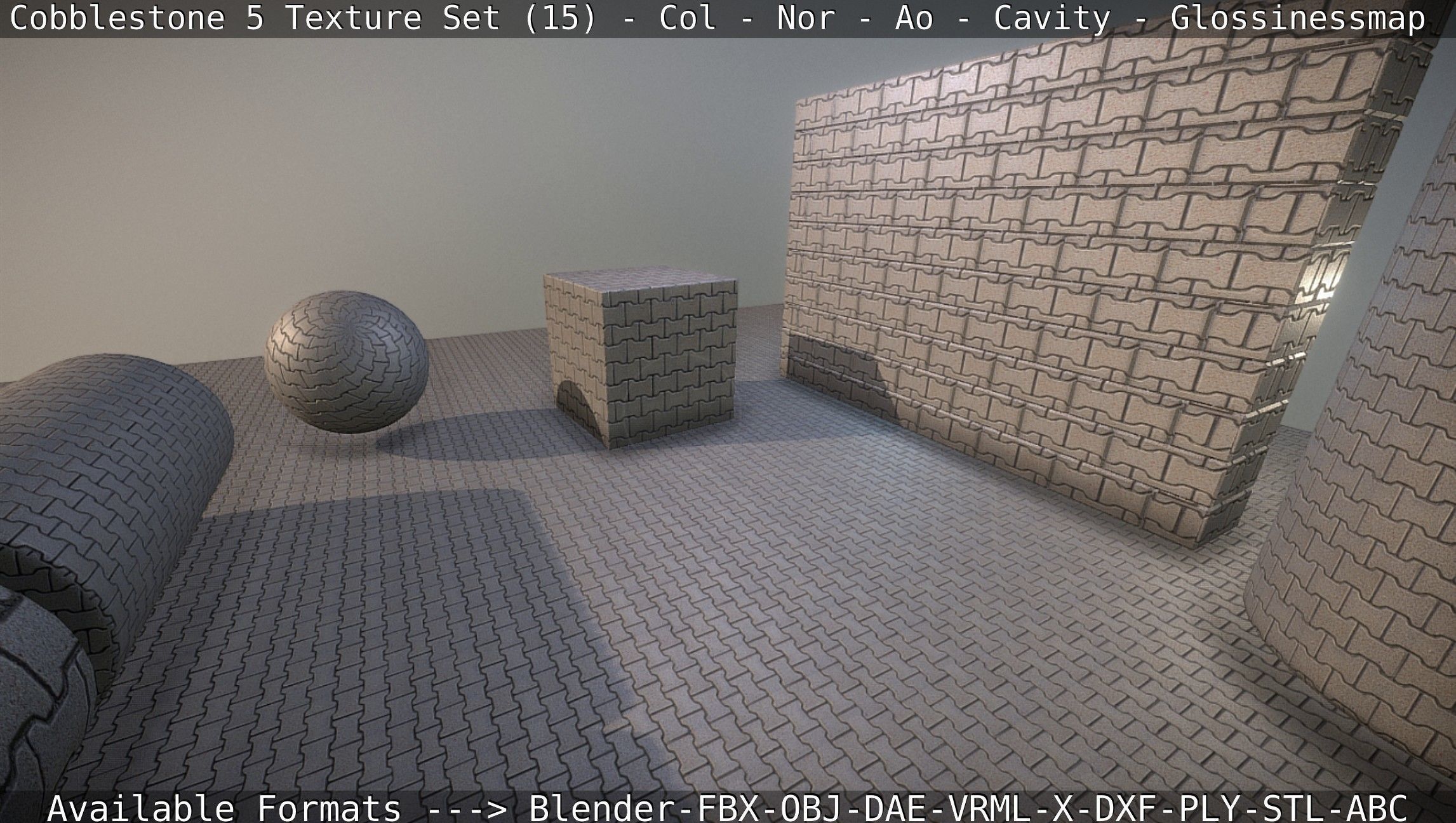 Cobblestone 5 - Texture Set 15 Texture_52