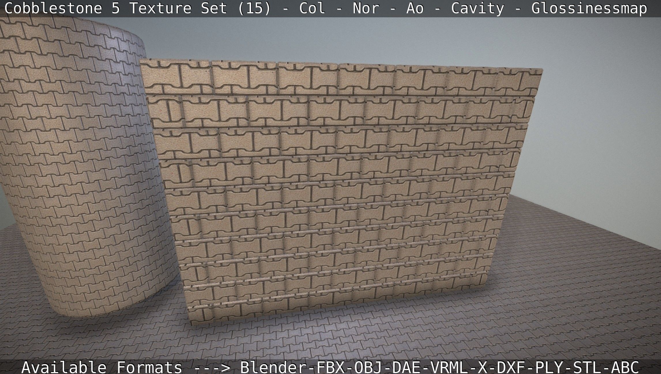 Cobblestone 5 - Texture Set 15 Texture_82