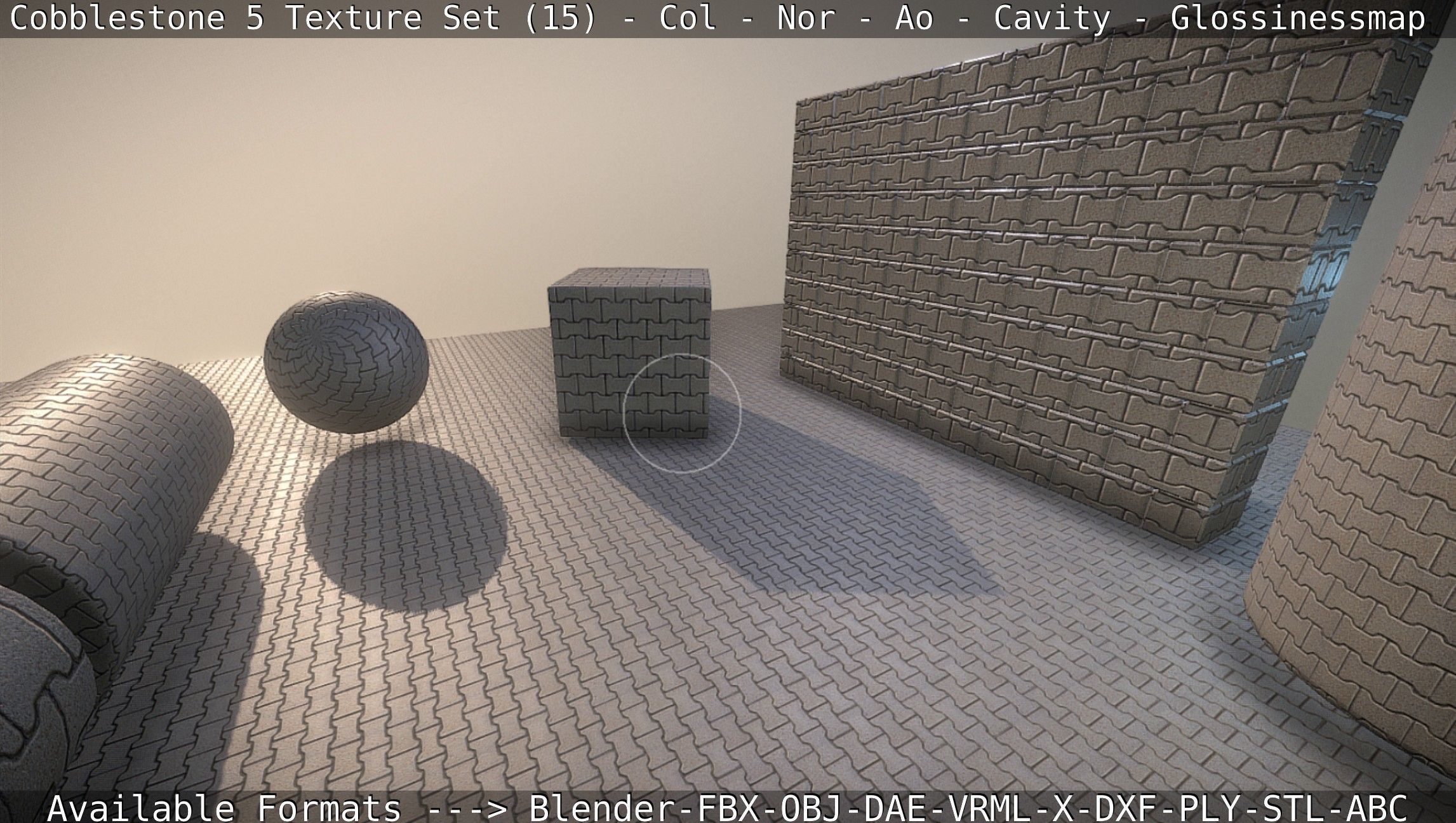 Cobblestone 5 - Texture Set 15 Texture_51