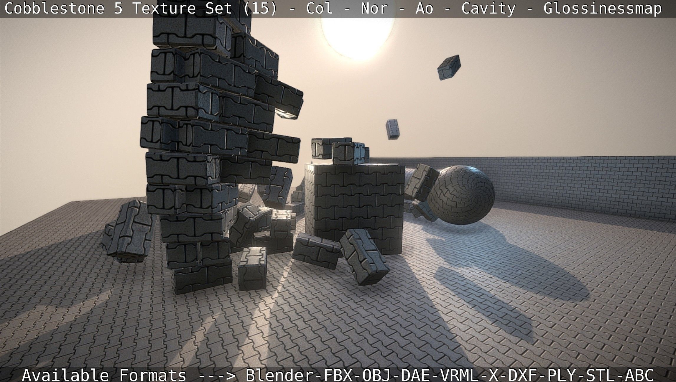 Cobblestone 5 - Texture Set 15 Texture_88