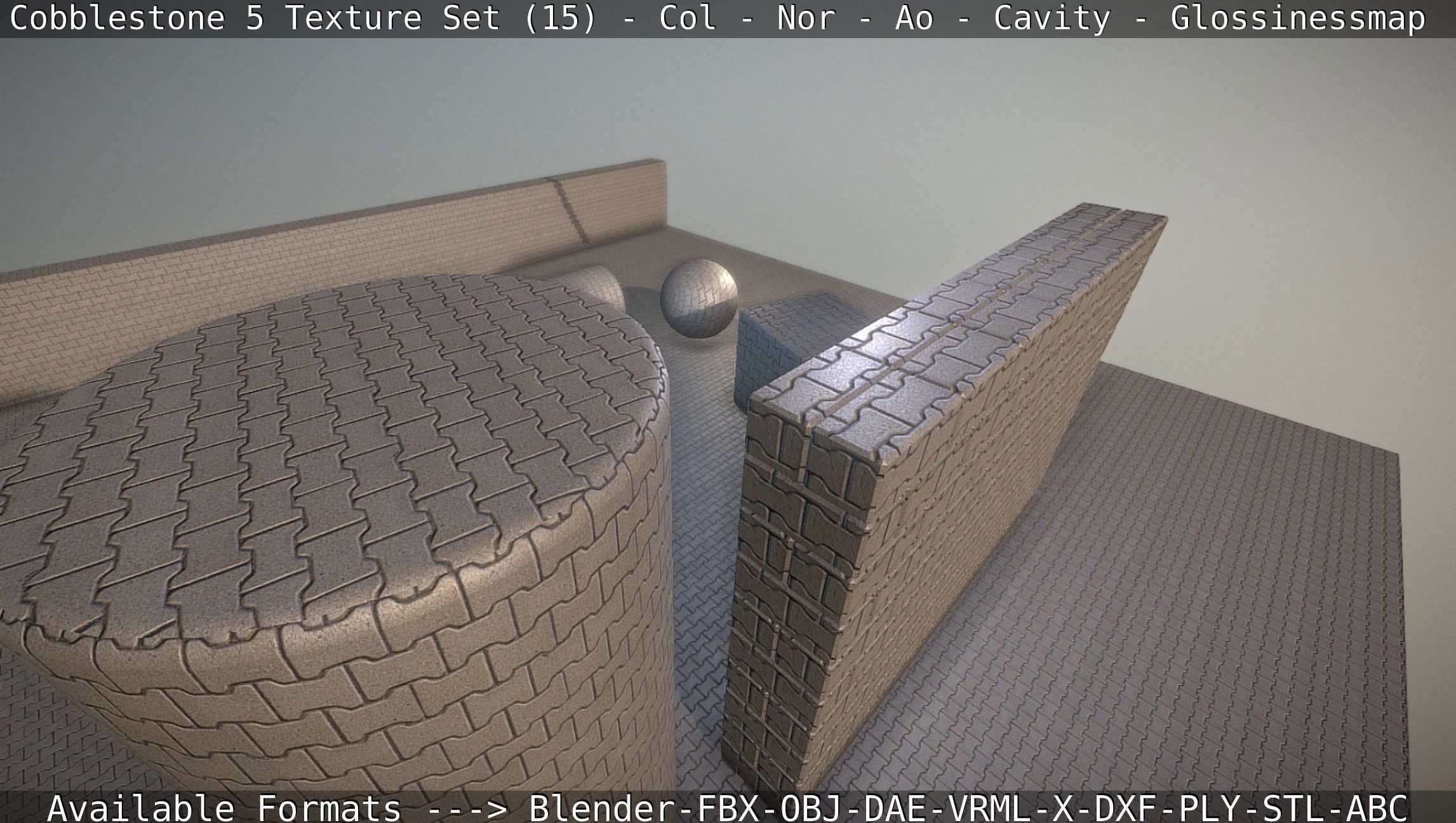 Cobblestone 5 - Texture Set 15 Texture_79