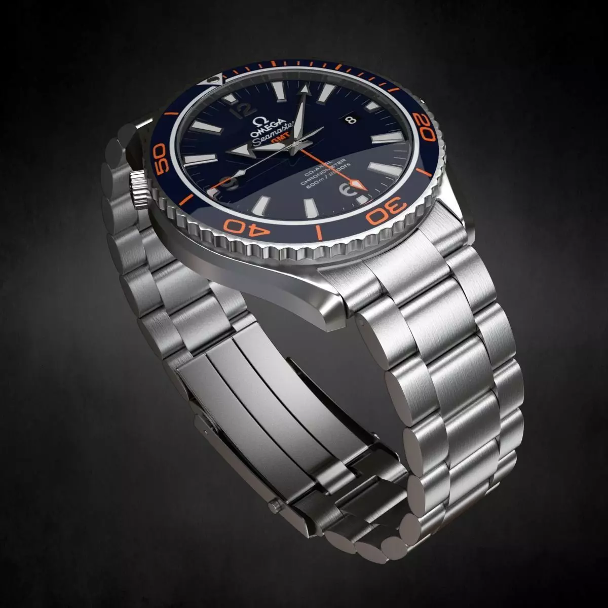 Omega Seamaster Watch 3D model