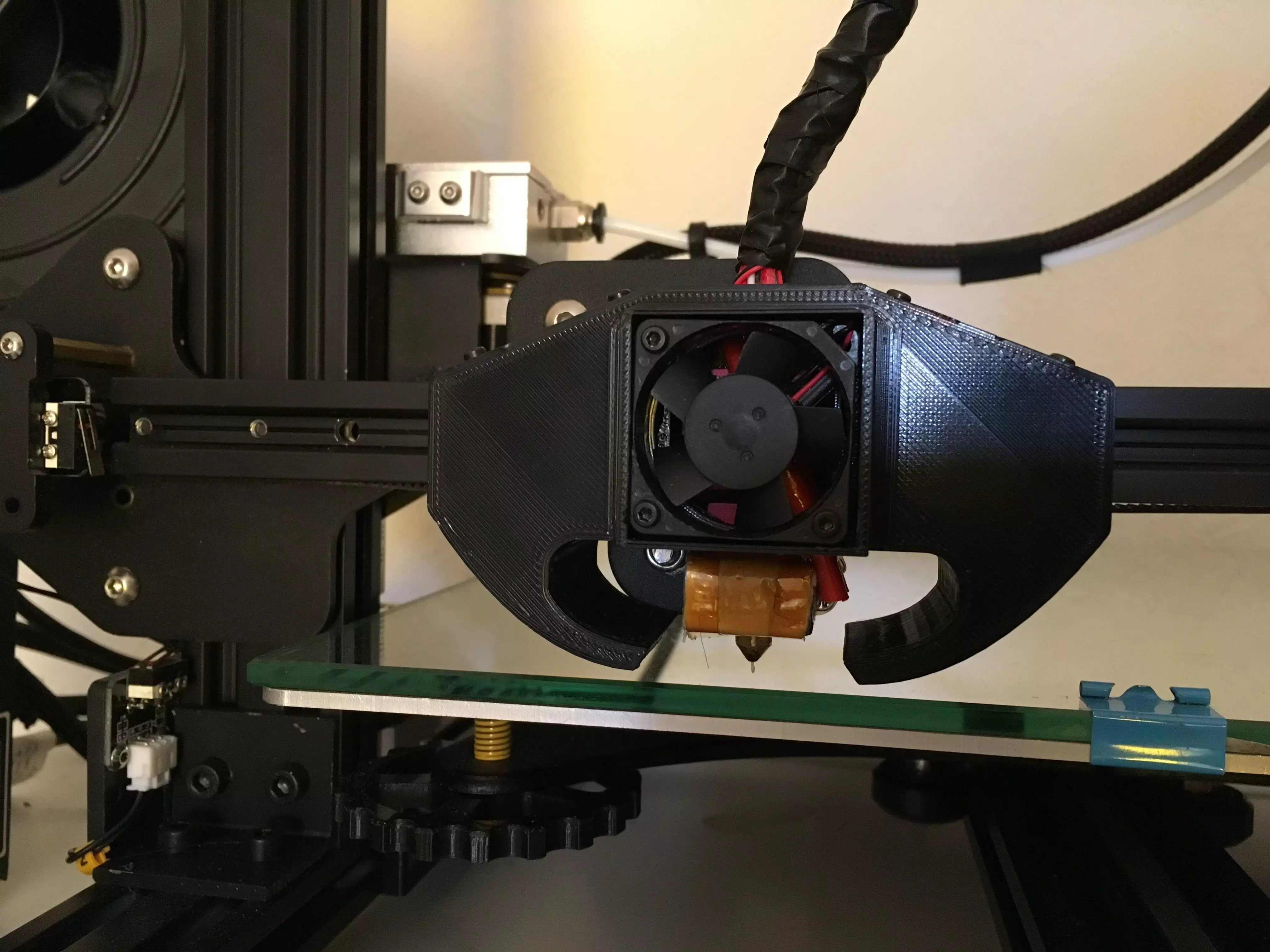 CR-10 Creality 3d  Triple Fan Nozzle 3D print model_0