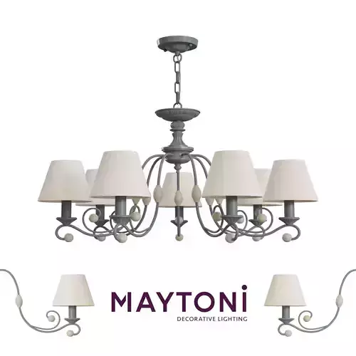 Chandelier ARM355-PL-07-GR Maytoni Classic free 3d model 