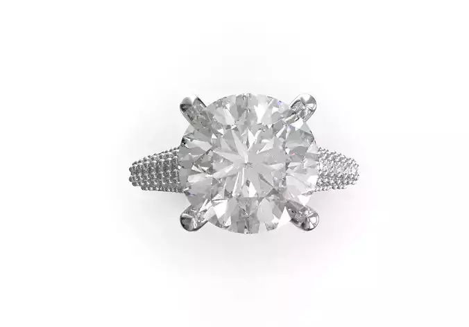 RING20 oval diamond engagement ring