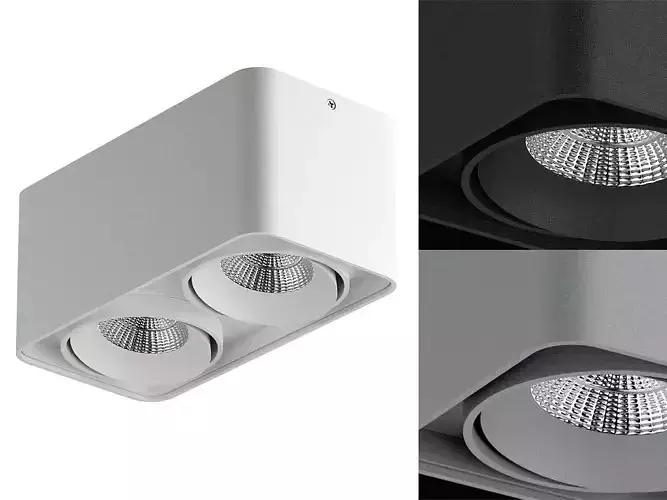 21252x Monocco Lightstar spotlight 3D model
