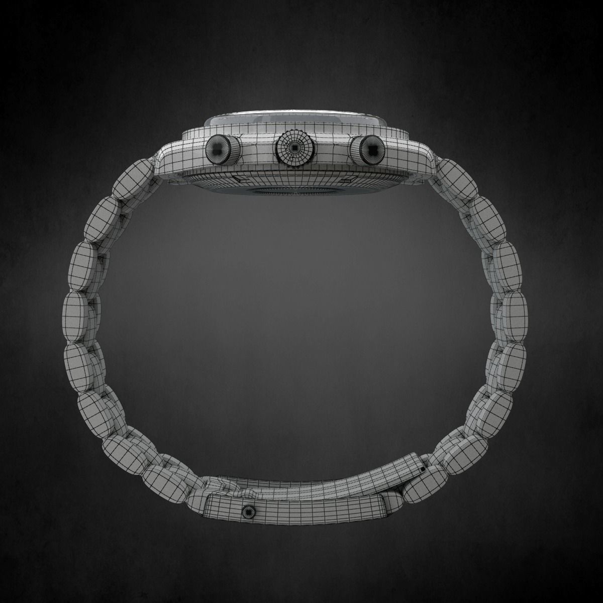 Omega Speedmaster Watch 3D model_7
