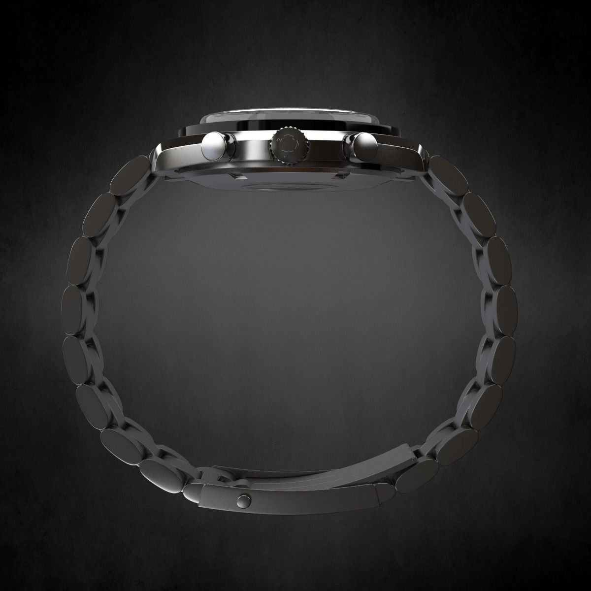 Omega Speedmaster Watch 3D model_3