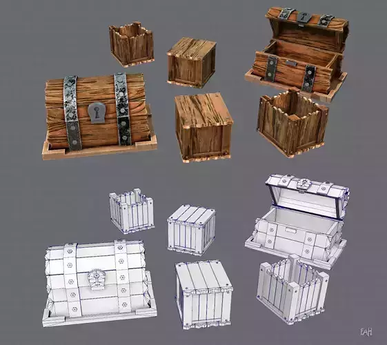 Chest and Box V01