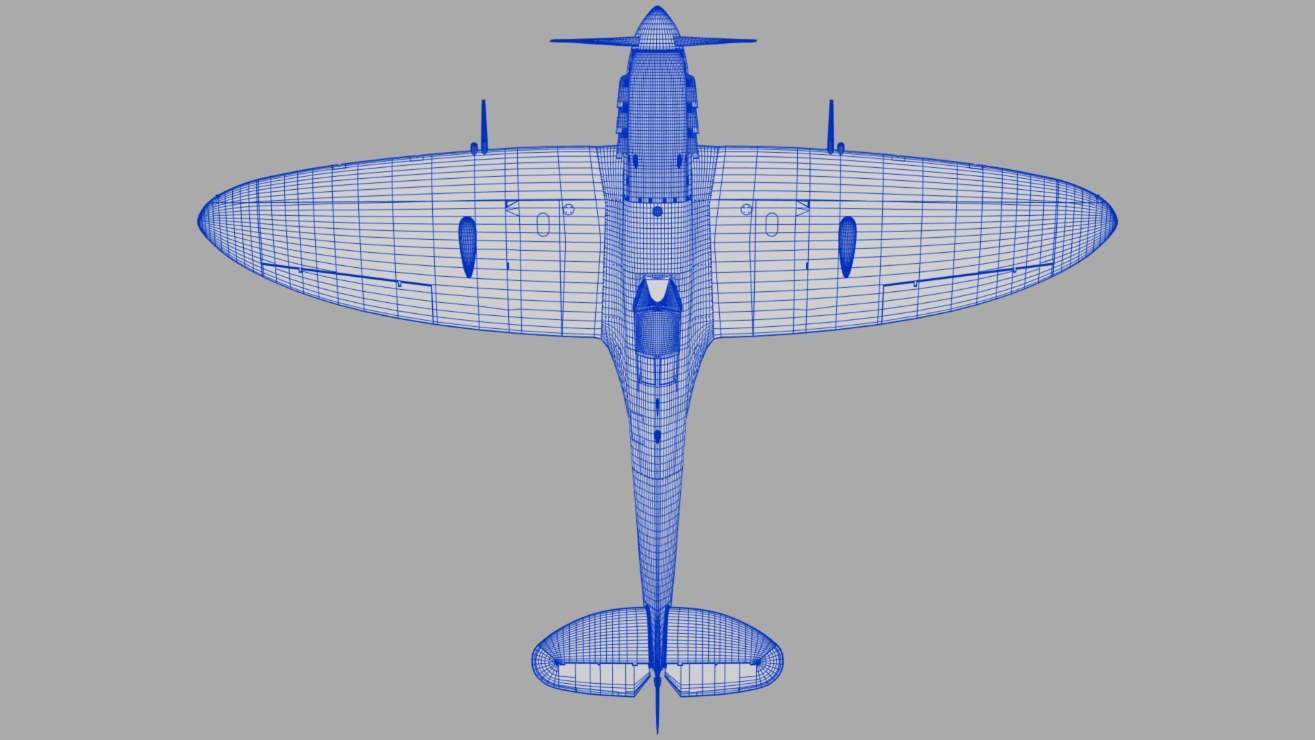 SEAFIRE MK IIC 3D model_12