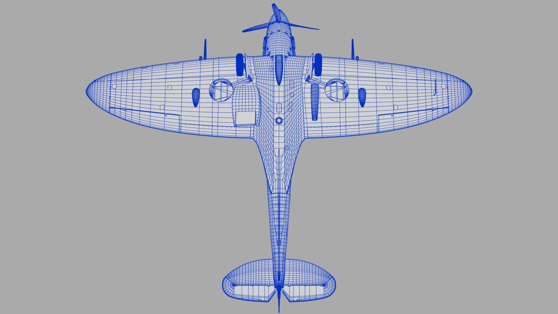 SEAFIRE MK IIC 3D model_13