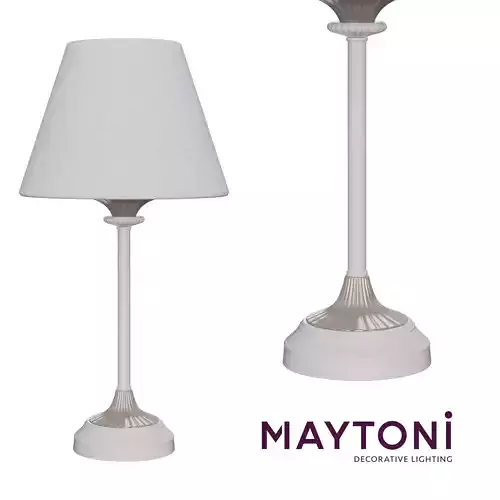 Table lamp ARM424-TL-01-W Maytoni Classic free 3d model 