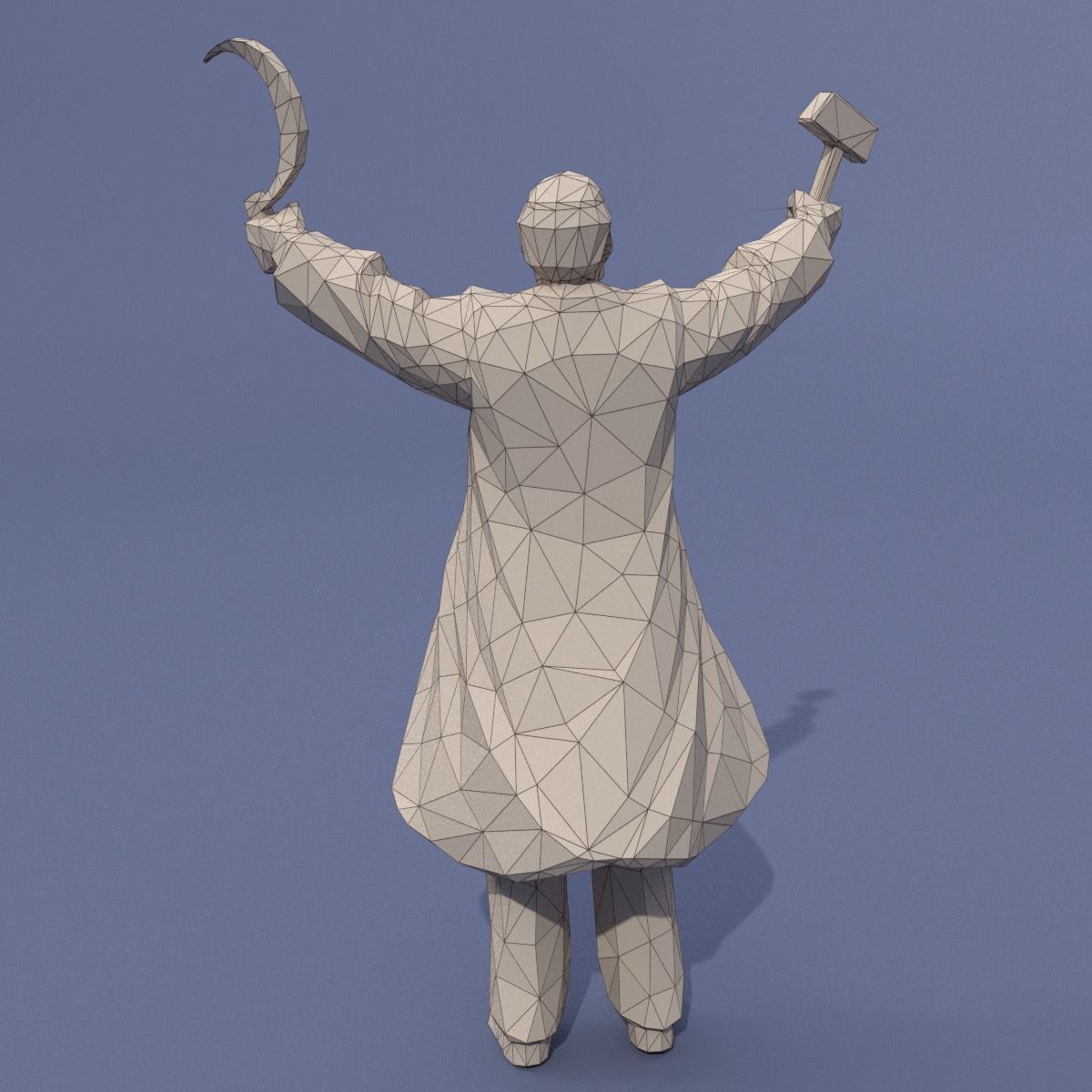 Two monuments of Lenin 3D model_20