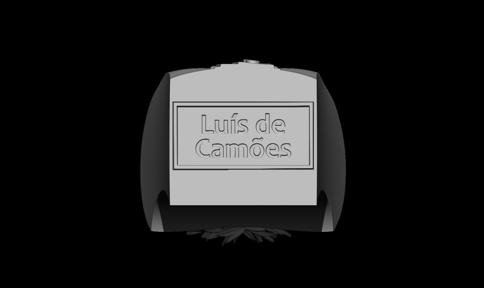 Luis Vaz De Camoes 3D print model_4