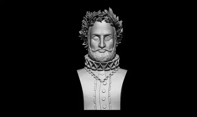 Luis Vaz De Camoes 3D print model