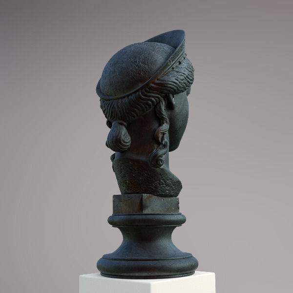 Bust of Hera 3D model_10