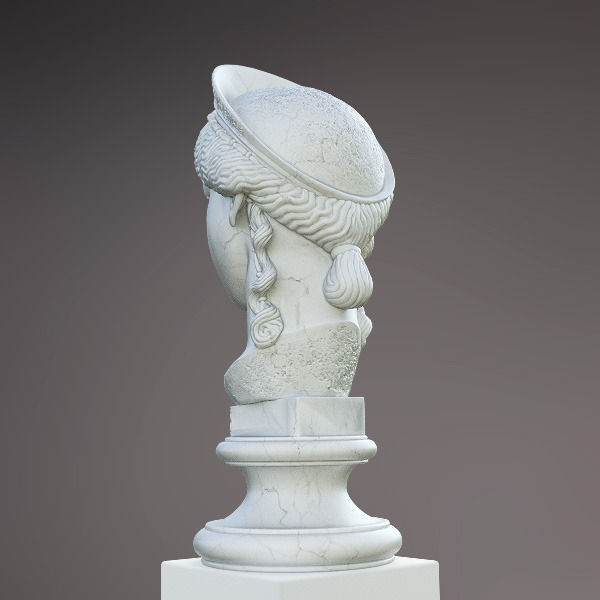 Bust of Hera 3D model_3