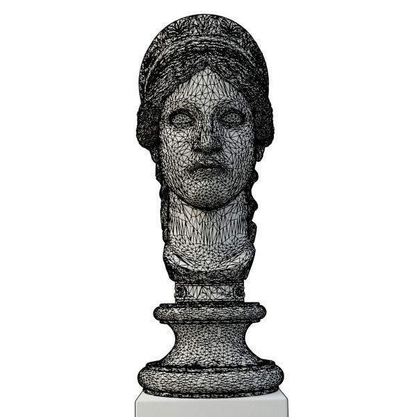 Bust of Hera 3D model_13
