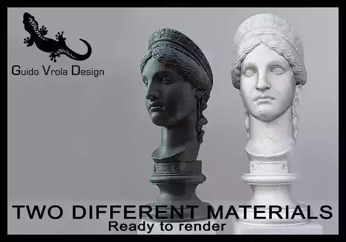 Bust of Hera 3D model