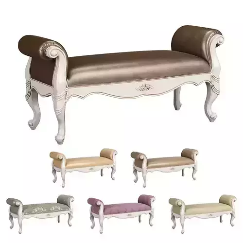 230 Carpenter Bed bench 3D model